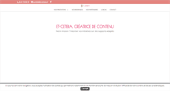 Desktop Screenshot of et-cetera.fr