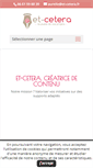 Mobile Screenshot of et-cetera.fr